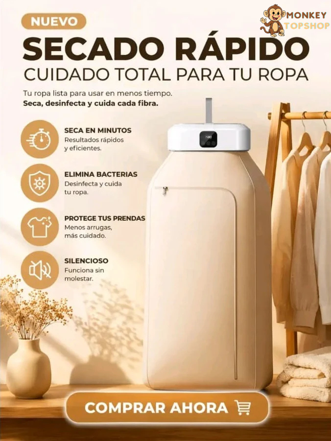 SECADORA DE ROPA PORTÁTIL