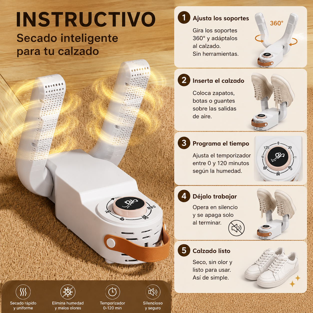 SECADOR DE ZAPATOS